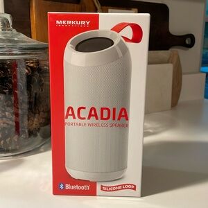 Merkury Acadia portable wireless speaker NIB